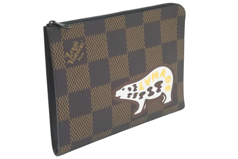 Louis Vuitton NIGO Pochette Shoulder bag Jour clutch Black